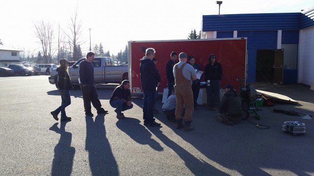 Photos From the Conduit Bending Level 2 Course in Prince George