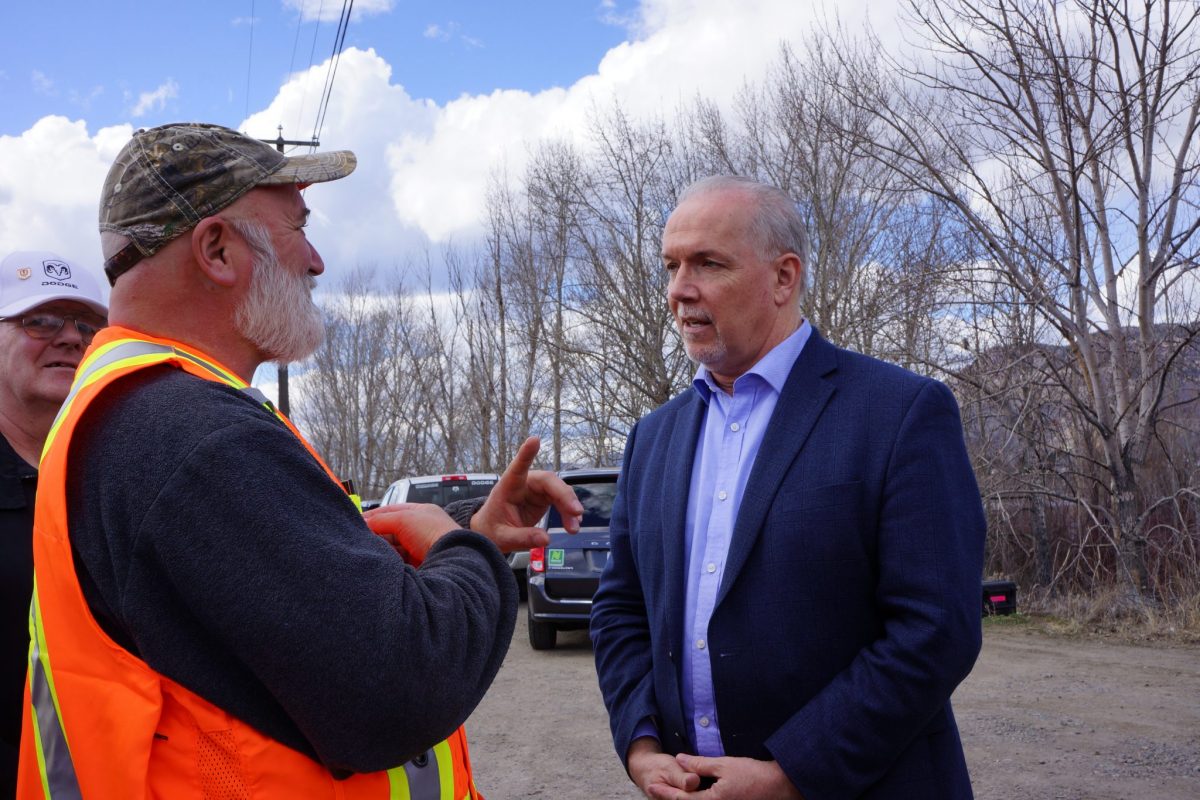 John Announced His Taking Action for BC Forestry Jobs Plan in Kamloops Today Electrical