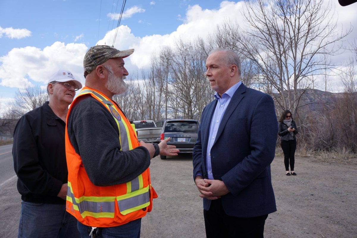 John Announced His Taking Action for BC Forestry Jobs Plan in Kamloops Today Electrical