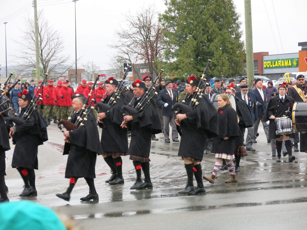 Remembrance Day Ceremony in Terrace