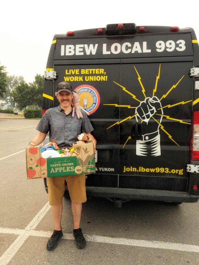 pet food and toys donated to the bcspca for wildfire evacuees 1